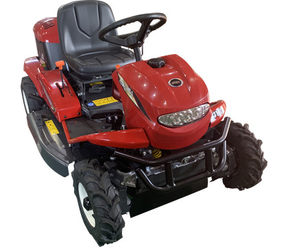 Commercial ride-on mower for larger properties